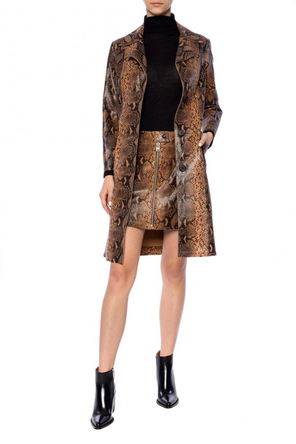 All saints hot sale snakeskin dress